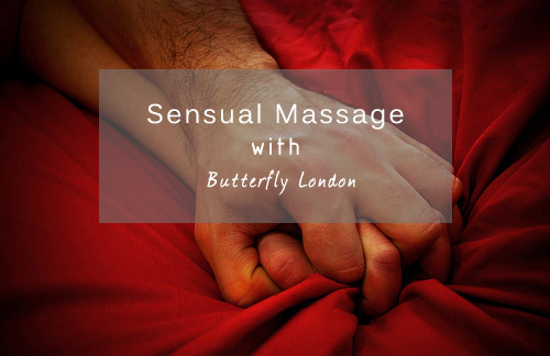 sensual massage with butterfly